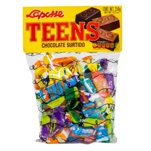 Imagen de Chocolate Laposse Teens Surtido 350 GRS