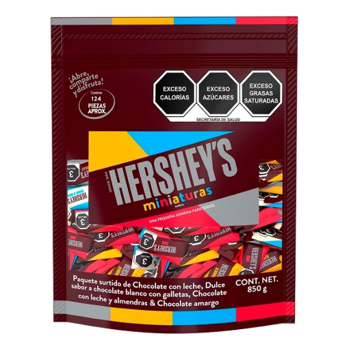 Imagen de Chocolate Hershey'S Mini Surtido 850 GRS