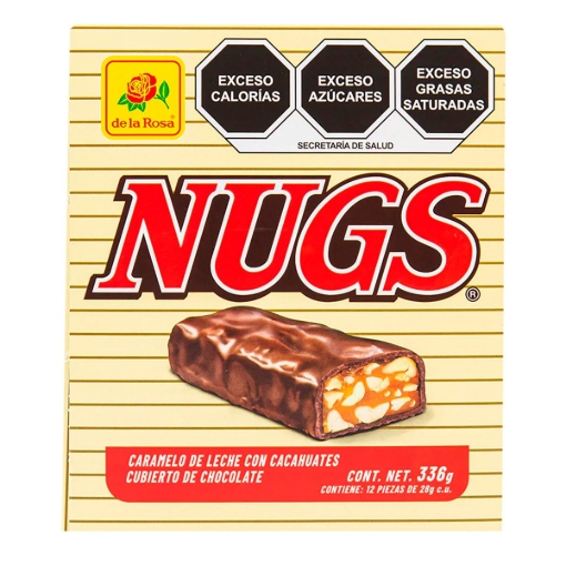 Imagen de Chocolate Nugs La Rosa 12 PZS