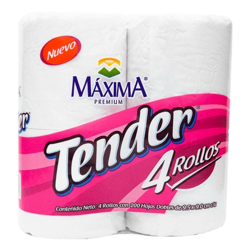 Imagen de Papel Higiénico Tender  4 PZS