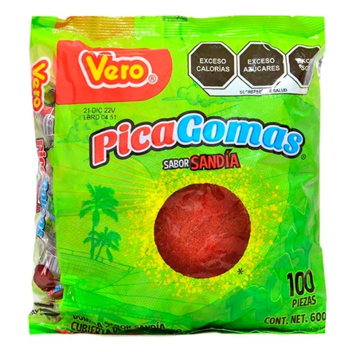 Imagen de Exhibidor Gomita Vero Picagoma Sandia 100 PZS