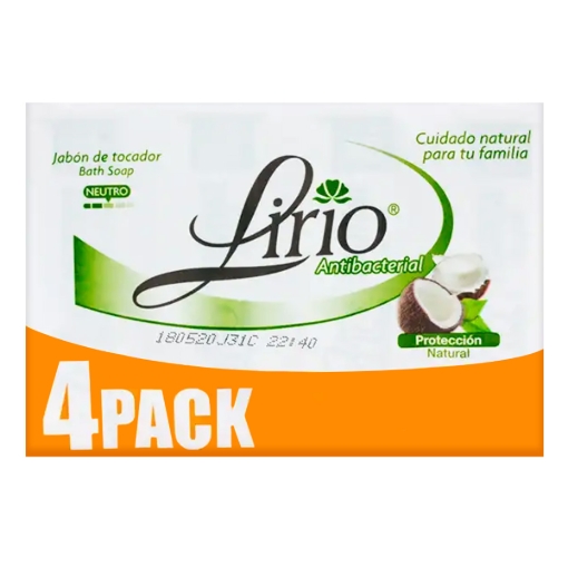 Imagen de Jabon De Tocador Lirio Bath&Spa Coco Pack  150 GRS