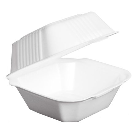 Charola Plato De Unicel Rectangular Platos Desechables Charola