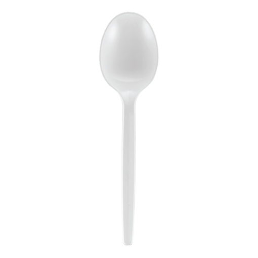 Imagen de Cuchara Desechable Monar'K Blanca Sopera 25 PZS