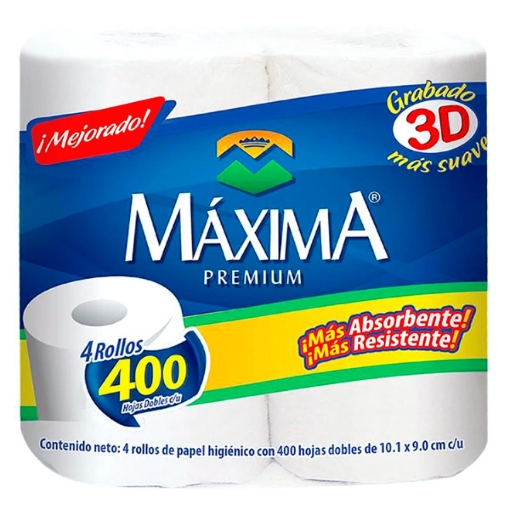 Imagen de Papel Higiénico Máxima Premium 4 PZS