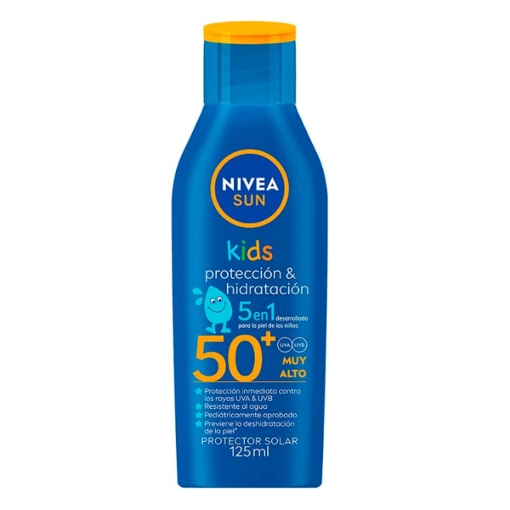 Imagen de BLOQUEADOR NIVEA KIDS FPS50 125 MLL