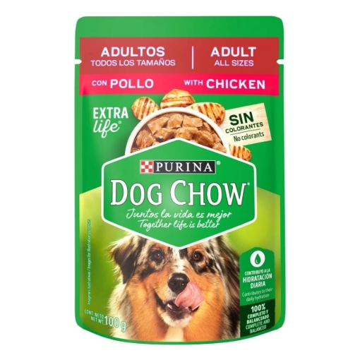 Imagen de Alimento Dog Chow Adulto Pollo 100 GRS