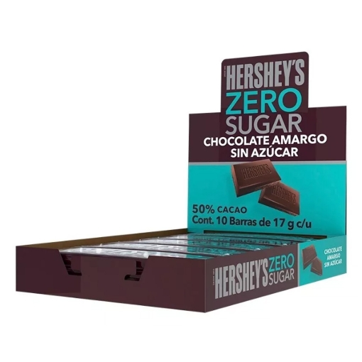 Imagen de Chocolate Hershey´S Zero Azuc En Barra 17 GRS
