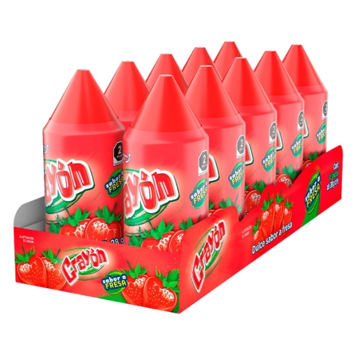 Imagen de Dulce Crayon Fresa 28 GRS