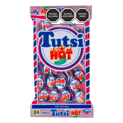 Imagen de Paleta Tutsi Hot 24 PZS