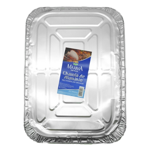 Imagen de Charola Maxima Aluminio Rectangular Grande 1 PZS