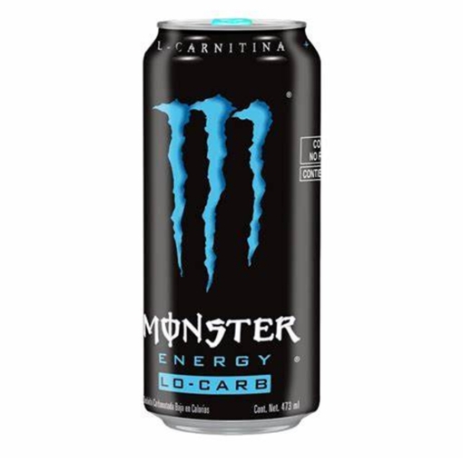 Imagen de BEBIDA MONSTER ENERGY LO-CARB 4 473 MLL