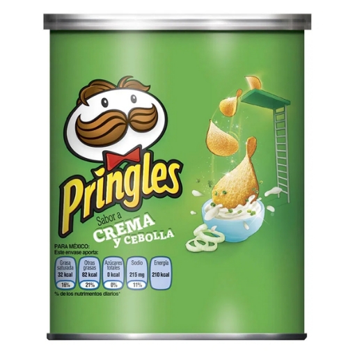 Imagen de Papas Pringles Crema Y Cebolla 40 GRS