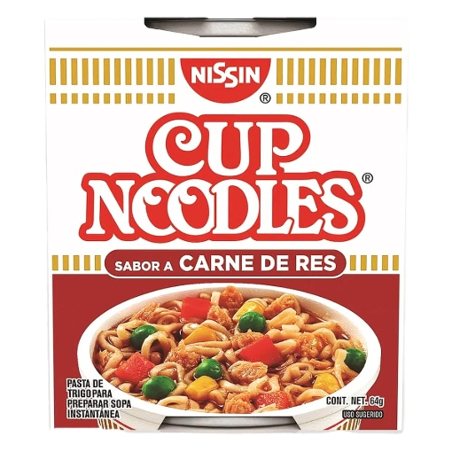 Imagen de Sopa Nissin De Res Instantanea  64 GRS