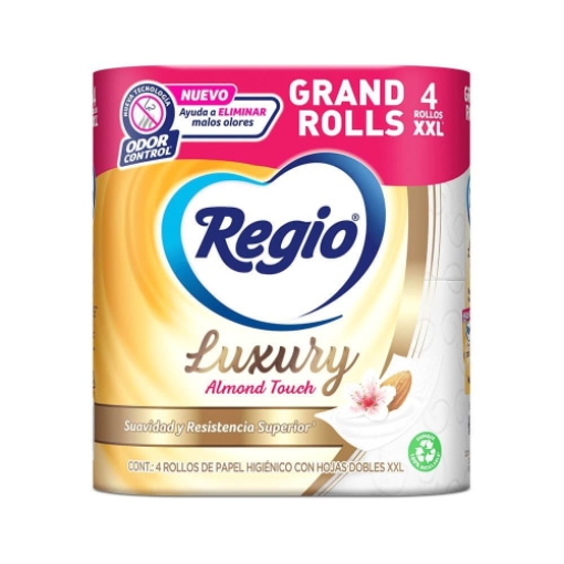 Imagen de Higienico Regio Luxury 180Hd Almendra 4 PZS