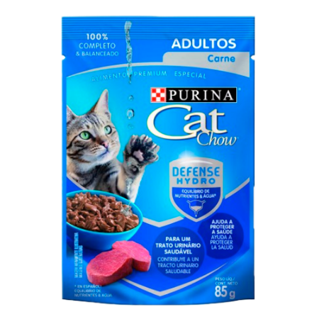 Imagen de CAT CHOW ADULTO CARNE  85 GRS