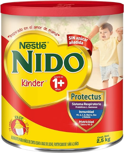 Imagen de Leche Nestle Nido Kinder  2.5 KGS