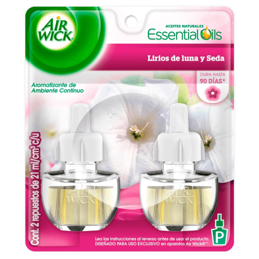 Imagen de AROMATIZANTE AIR WICK ELEC L/LUNA Y SEDA 21 MLL