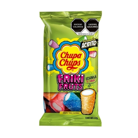 Imagen de Dulce Chupa Chups Friki Fruts 57 GRS