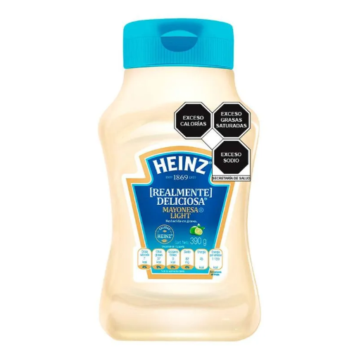 Imagen de Mayonesa Heinz Ligth 390 GRS