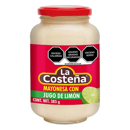 Imagen de Mayonesa La Costeña   385 GRS