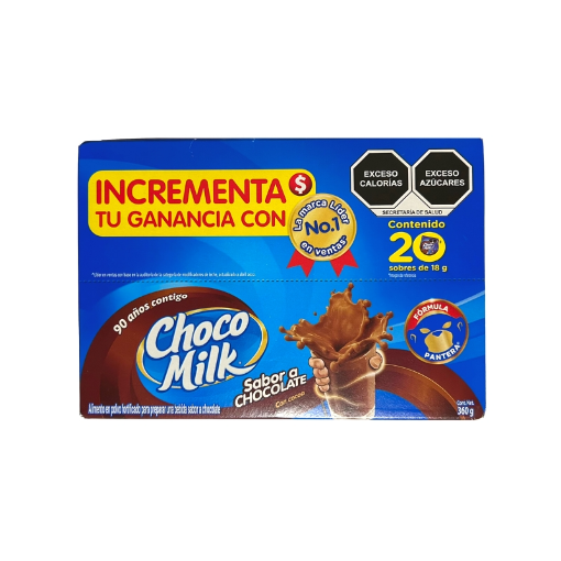 Imagen de Chocolate En Polvo Choco Milk 18 GRS