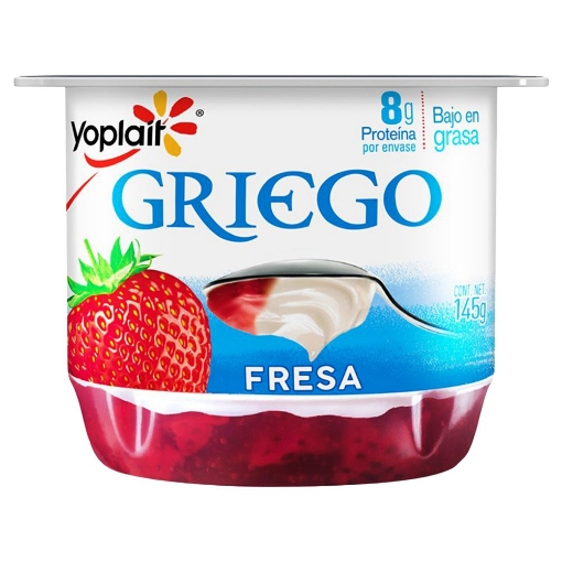 Imagen de Yogurt Yoplait Griego Fresa 2X Bg  145 GRS