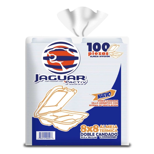 Imagen de Contenedor Jaguar En Forma De Almendra 8X8 Con División 100 PZS