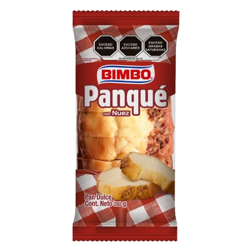 Imagen de Panque Bimbo Con Nueces 280 GRS