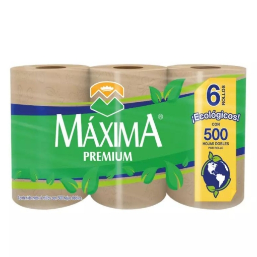 Imagen de Papel Higíenico Máxima Premium Eco 6 PZS