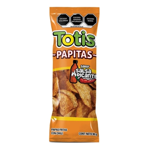 Imagen de Botana Totis Papitas Salsa Picante  90 GRS