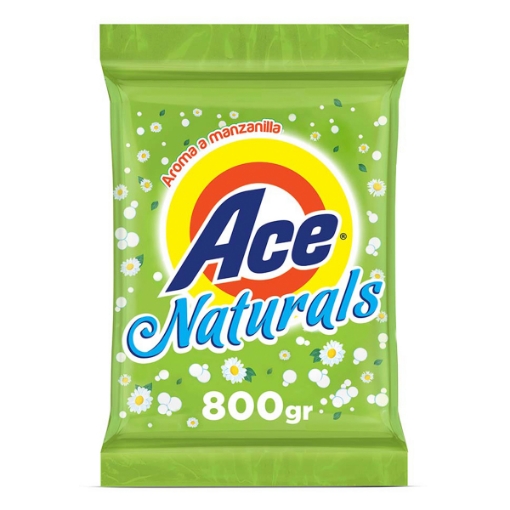 Imagen de Detergente En Polvo Ace Naturals 800 GRS