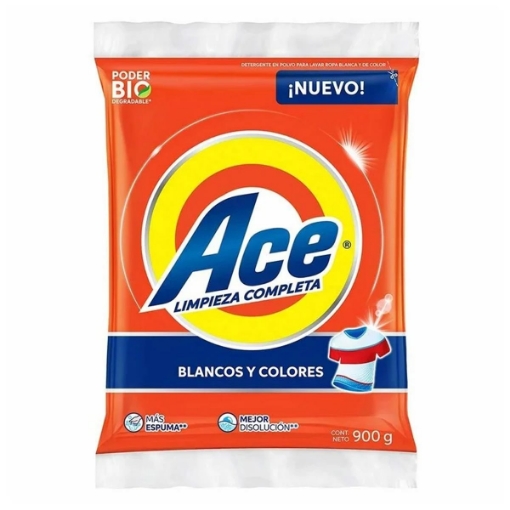 Imagen de Detergente En Polvo Ace Regular 900 GRS