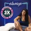 Imagen de Toallas Femeninas Always Suave Noches Tranquilas  8 PZS