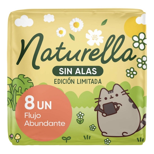 Imagen de Toallas Femeninas Naturella Manzanilla Sin Alas 8 PZS