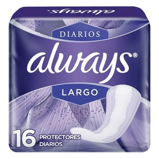 Imagen de Panty Protector Always Diarios Largo 16 PZS
