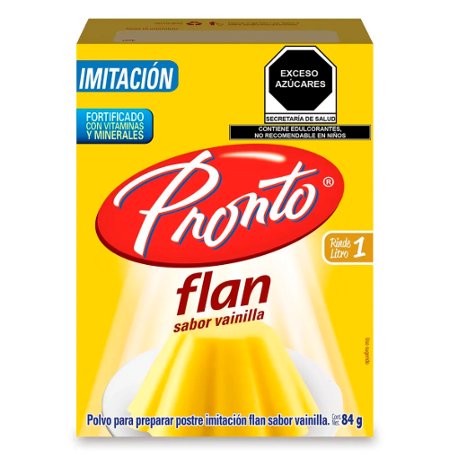 Imagen de Flan Pronto Sabor Vainilla  84 GRS