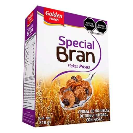 Imagen de Cereal Golden Special Bran Pasas  310 GRS