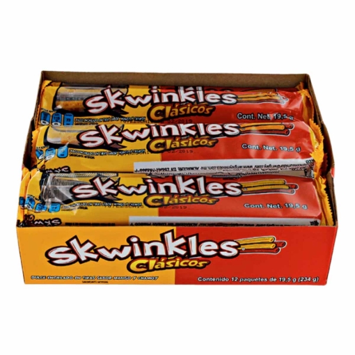 Imagen de Dulce Kwinkles Mango Chamoy 12 Pzas 19.5 GRS