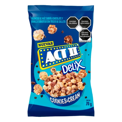 Imagen de Palomitas Act Ii Delix Cookies & Cream 70 GRS