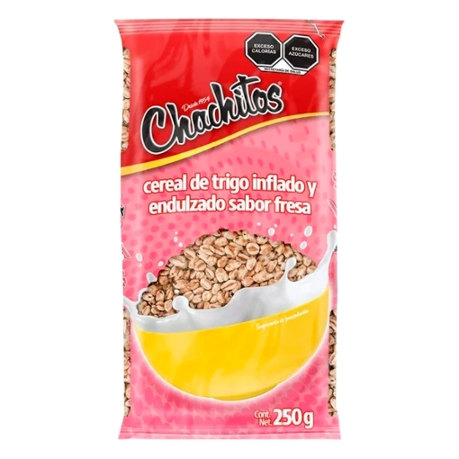 Imagen de Cereal Chachitos Trigo Inflado Fresa 250 GRS