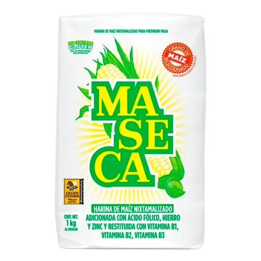 Imagen de Harina De Maíz Maseca Nixtamalizado  1 KGS