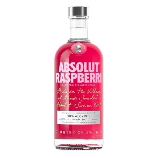 Imagen de VODKA ABSOLUT RASPBERRI 750 MLL