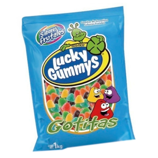 Imagen de GOMITA LUCKY GUMMYS GOTITAS 1 KGS