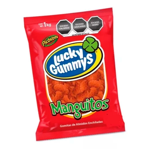 Imagen de GOMITA LUCKY GUMMYS MANGUITO ENCHILADO 1 KGS