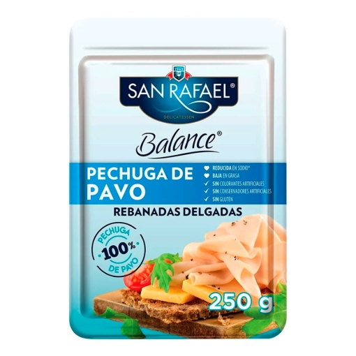 Imagen de Jamón Pechuga San Rafael Pavo 250 GRS