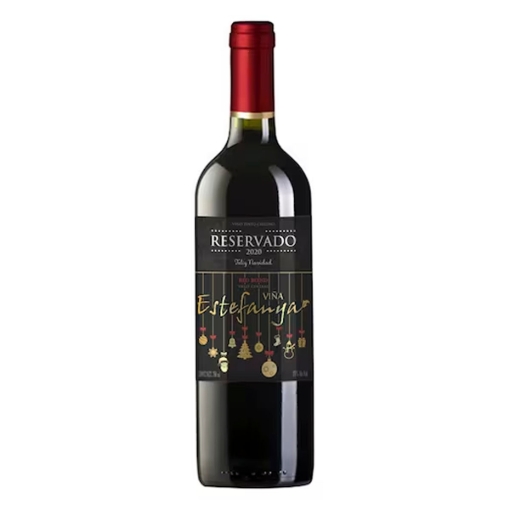 Imagen de Vino Tinto Reservado Estefanya Navidad 750 MLL