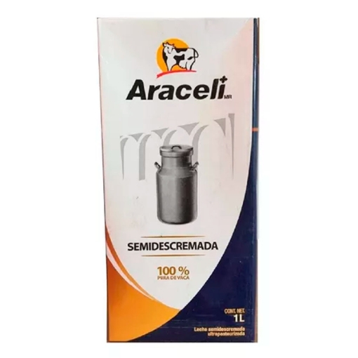 Imagen de Leche Araceli Semidescremada 1 LTS