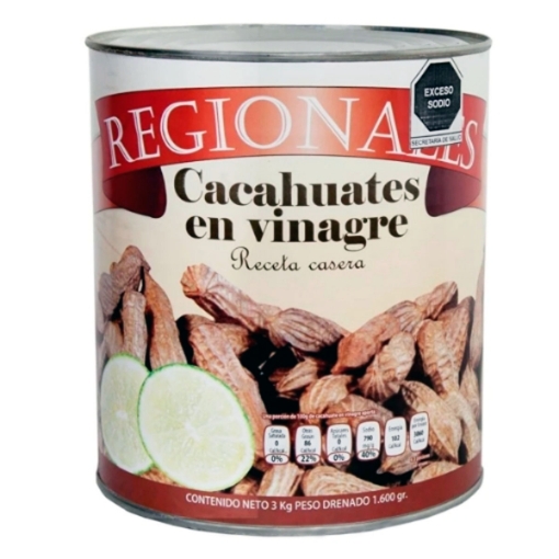 Imagen de Cacahuate Regionales En Vinagre  3 KGS