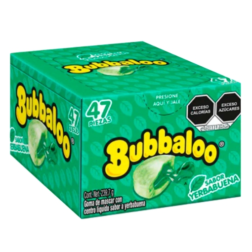 Imagen de Chicle Bubbaloo Yerbabuena 5.1 GRS